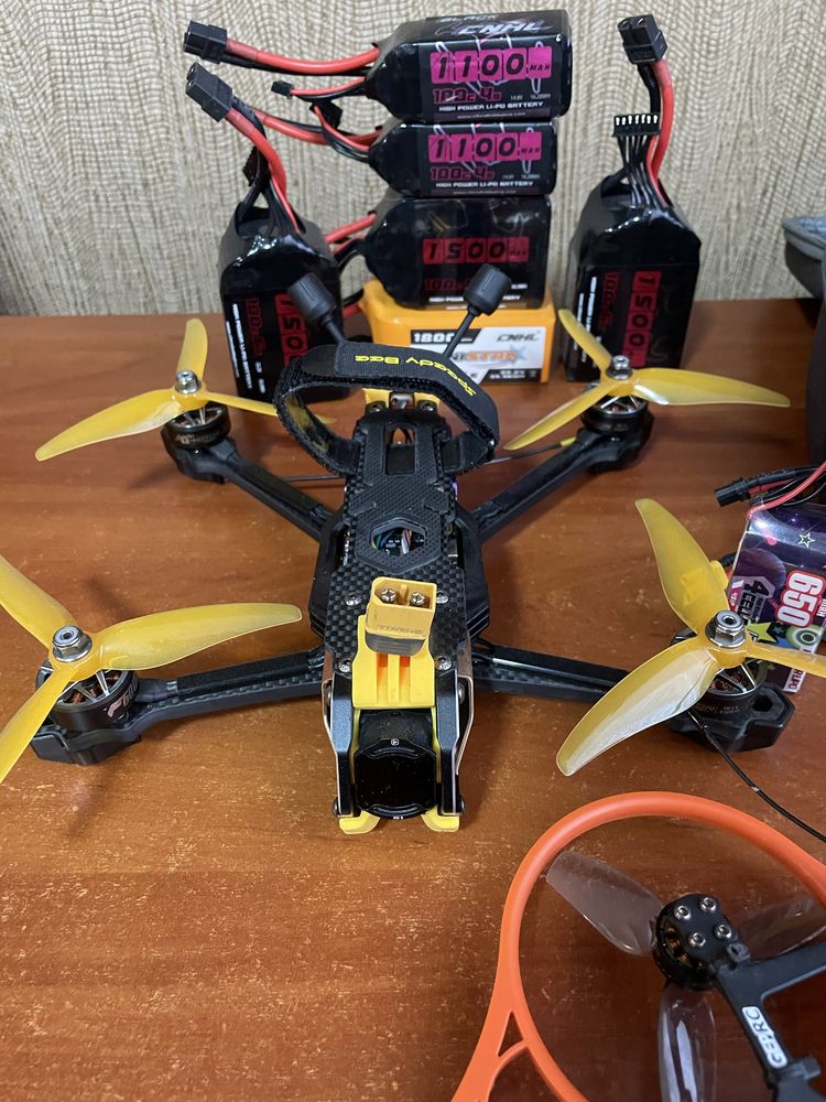 FPV комплект. ФПВ 5 і 3 дюйми. DJI, Geprc Cinelog, TBS Tango 2 v3