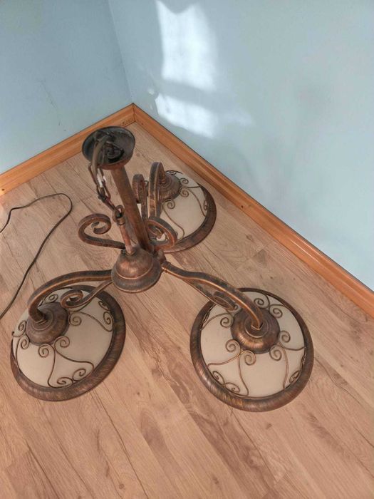 Żyrandole holenderskie komplet