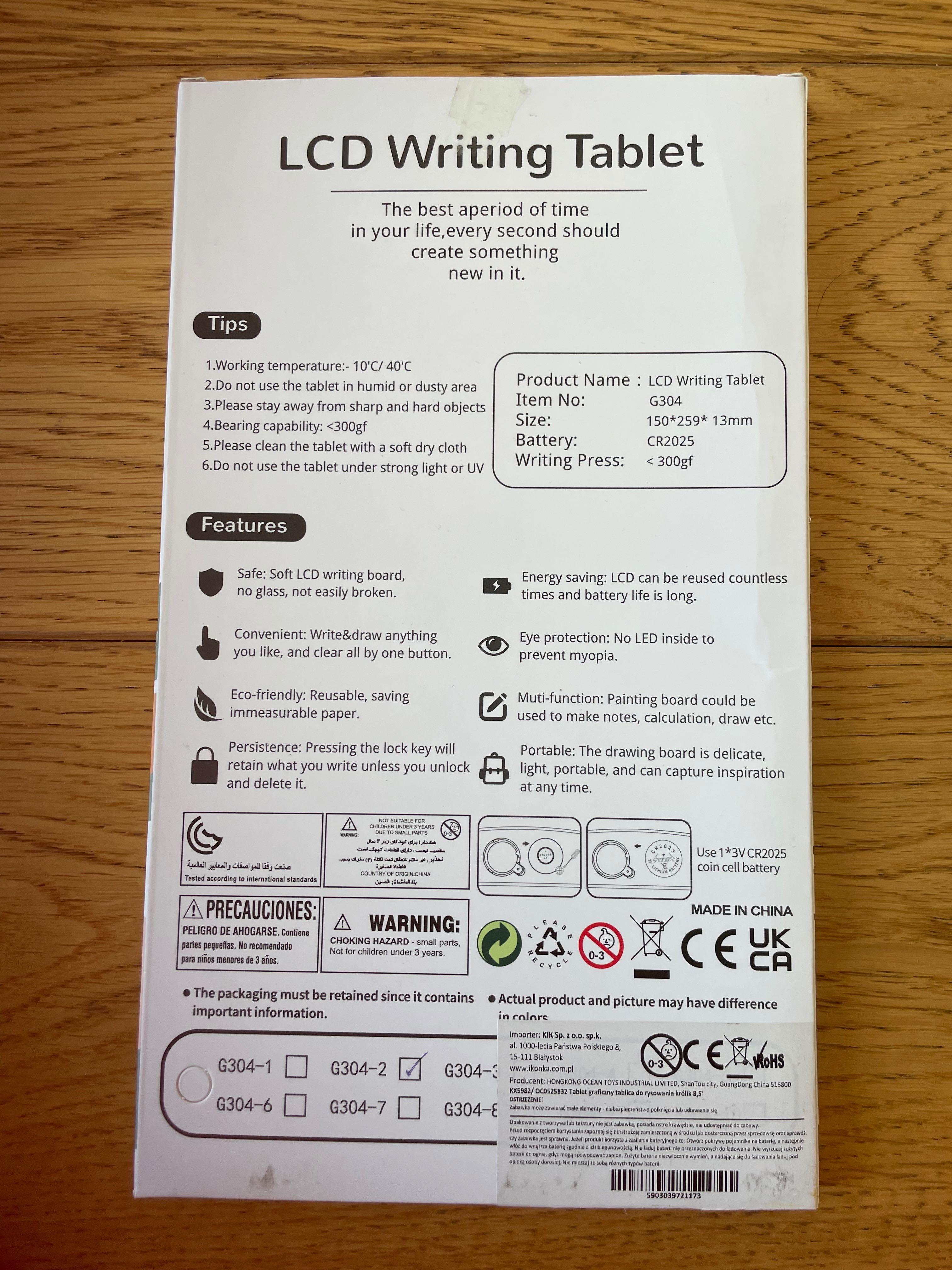 Tablet graficzny dla dzieci LCD PAD