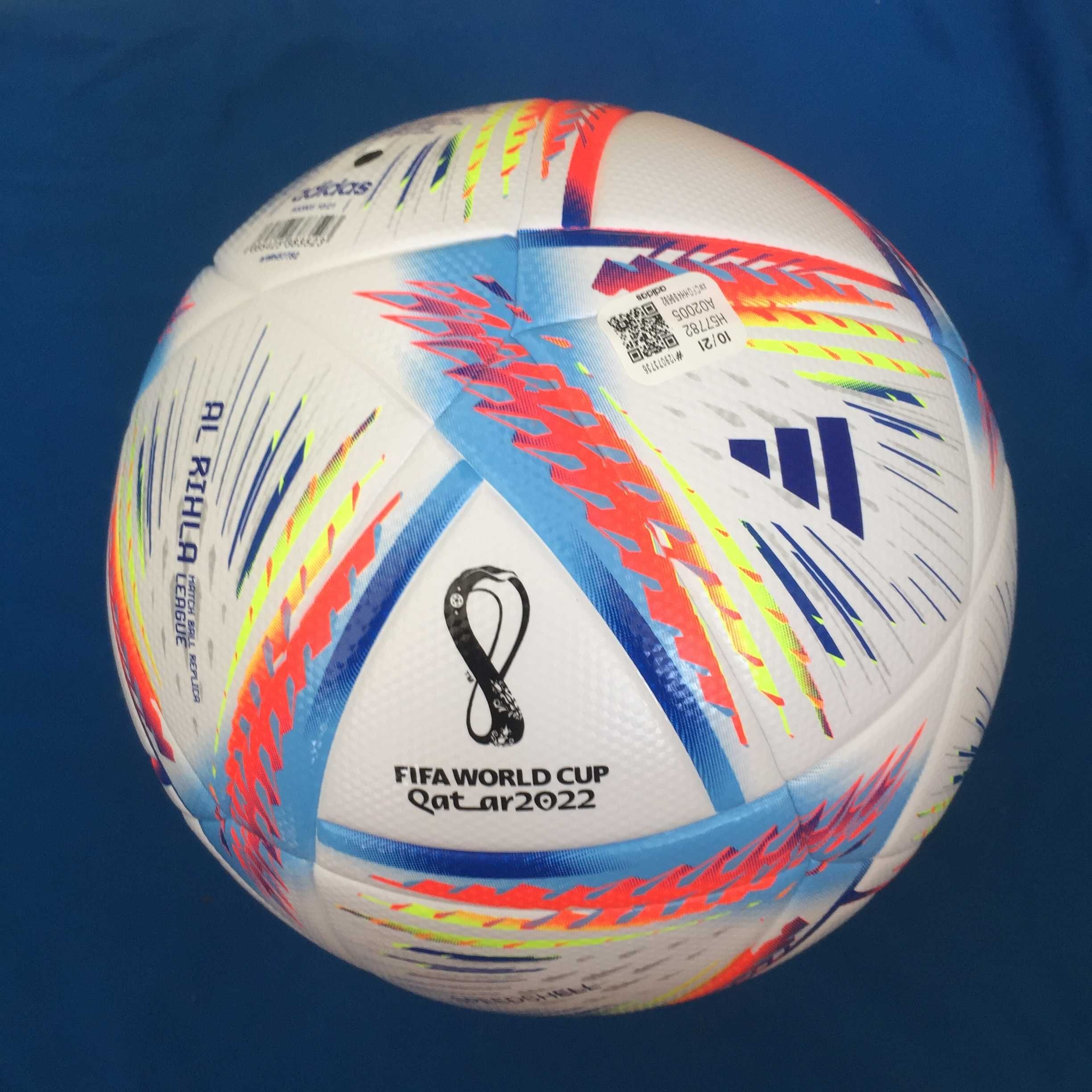 Мяч футбольный Adidas 2022 World Cup Al Rihla League BOX H57782