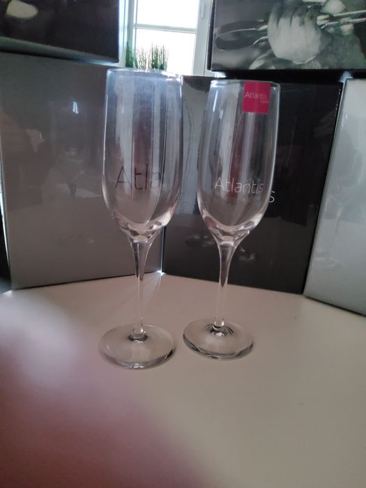 Copos Atlantis Cristal - Novo