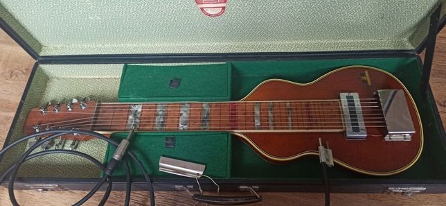 8-струнная гитара Lap steel  (гаваиская гитара)