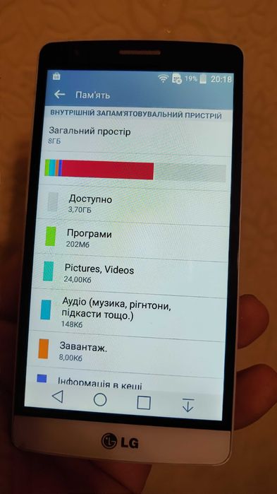 Телефон LG G3 s у робочому стані Глобальна версія