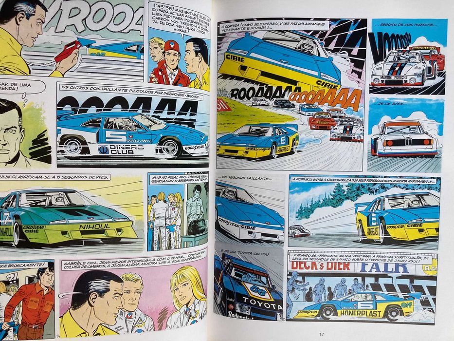 [BD] Michel Vaillant - A Vingança de um Piloto, de Jean Graton