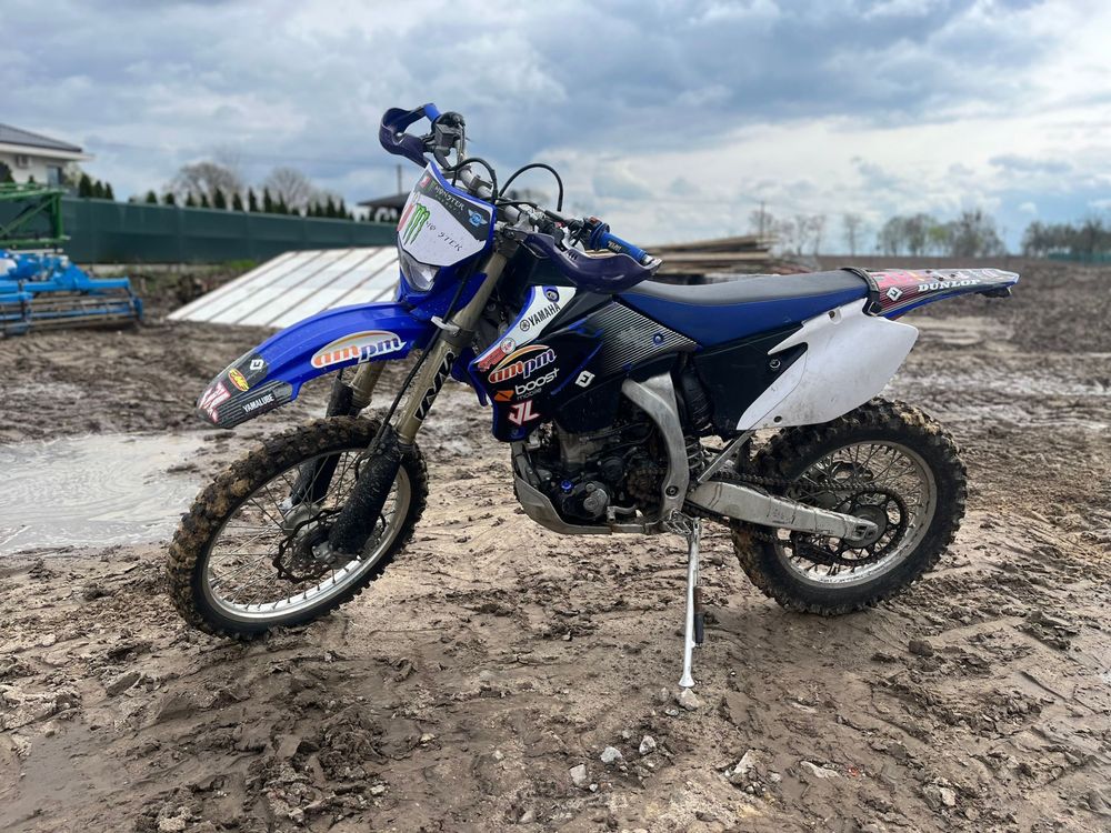 Yamaha WR450 zarejestrowana