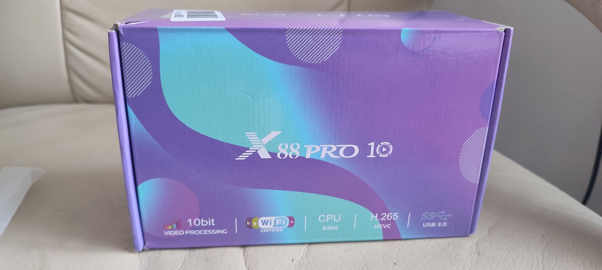 Tv Box X88 pro10 4Gb ram 64Gb