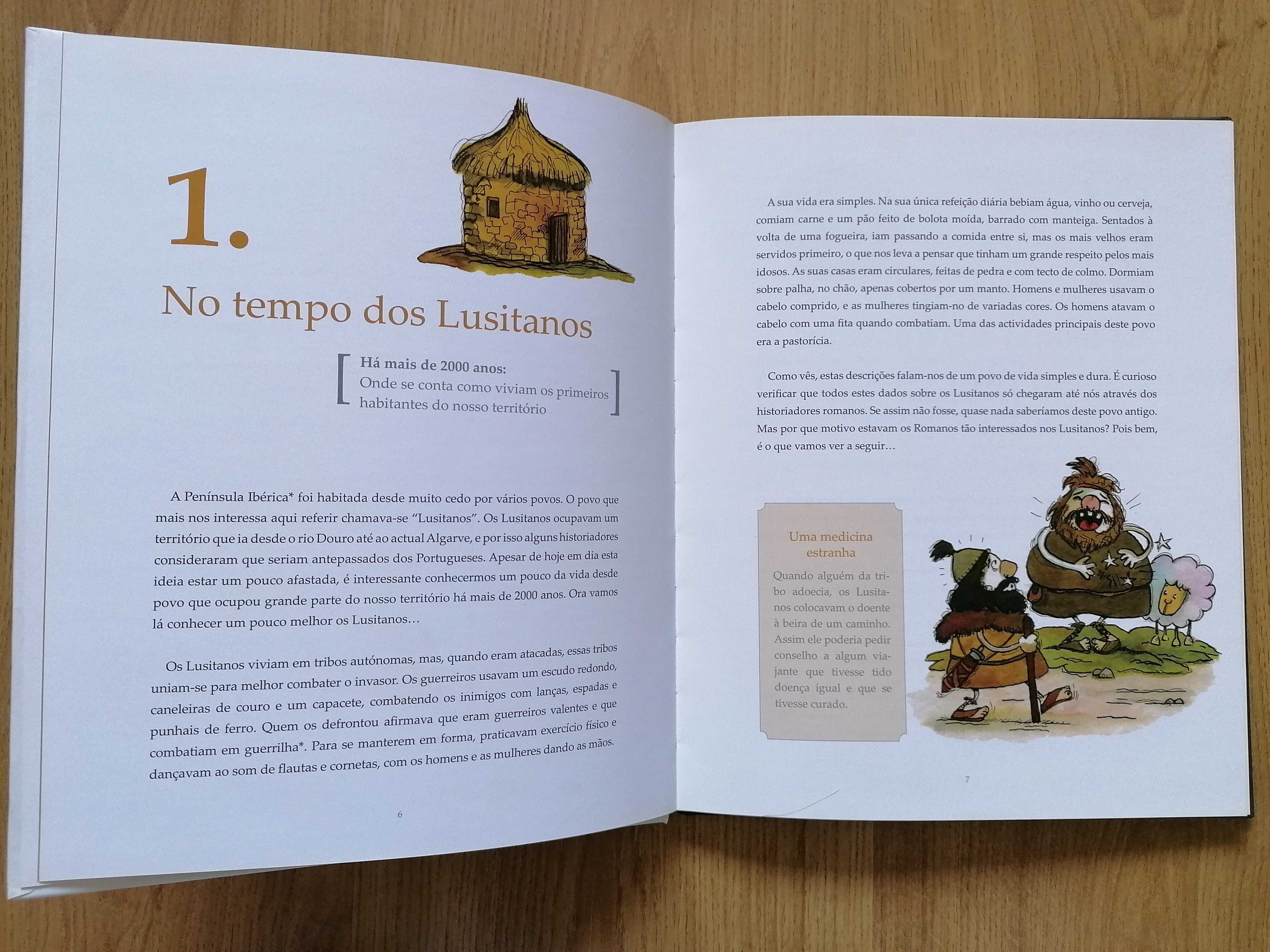 A Minha Primeira História de Portugal - livro infantil