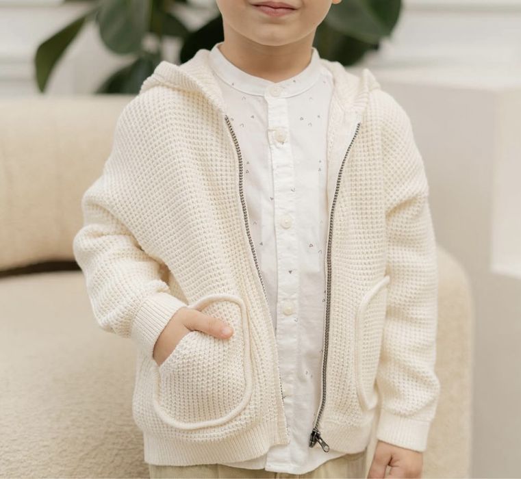 Кардиган на блискавці для хлопчика від ZARA
