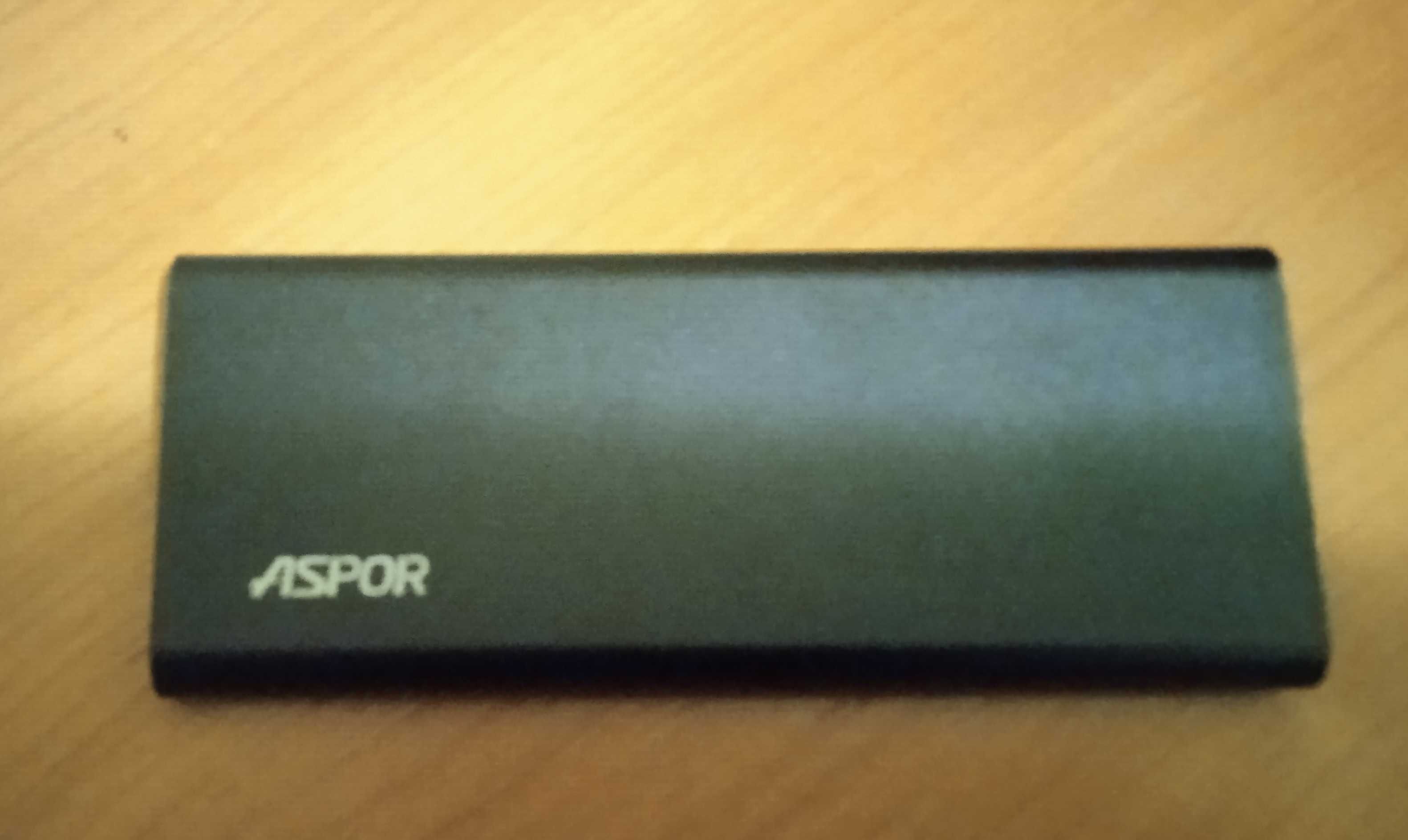 Внешний аккумулятор (Power Bank) Aspor A383 10000 mAh
