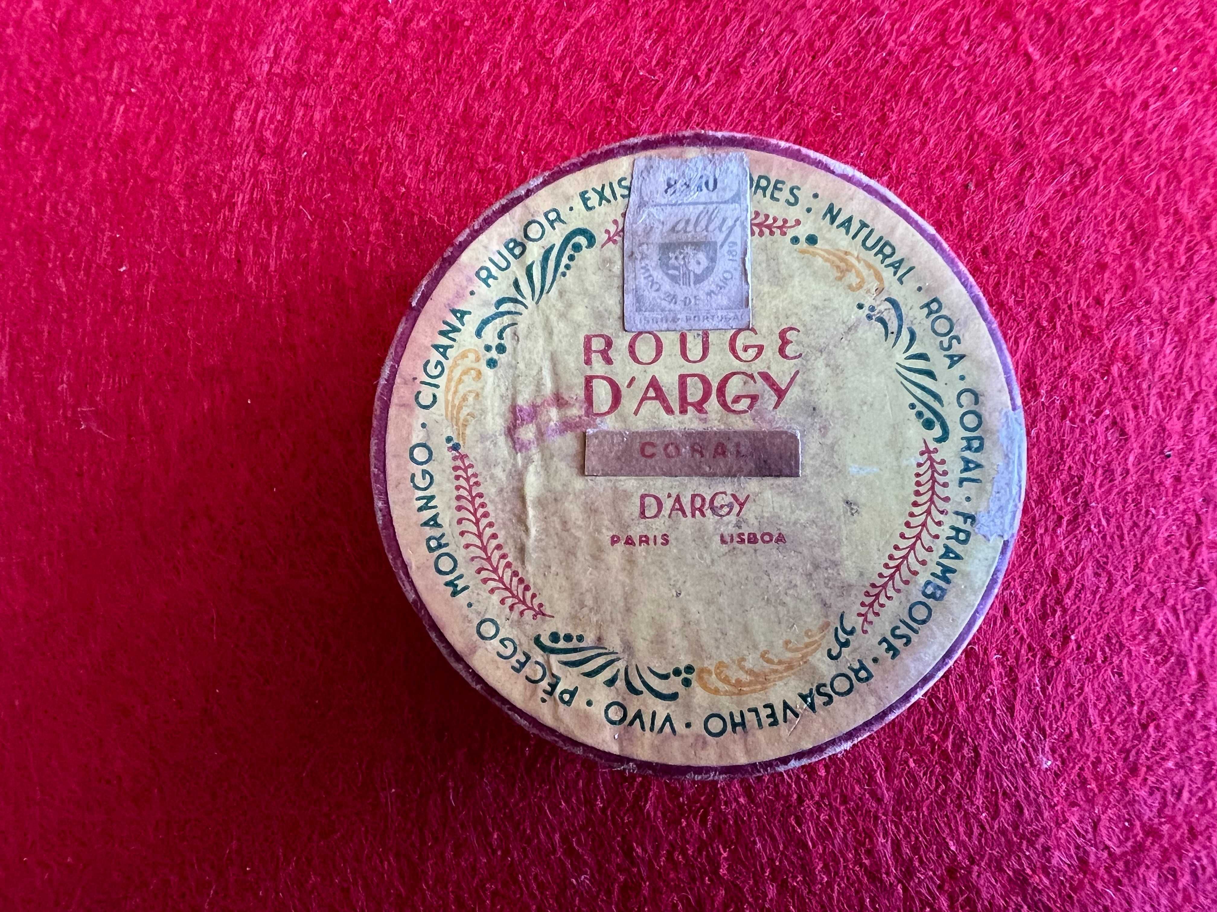 Caixinha de Rouge Francesa - Muito antiga