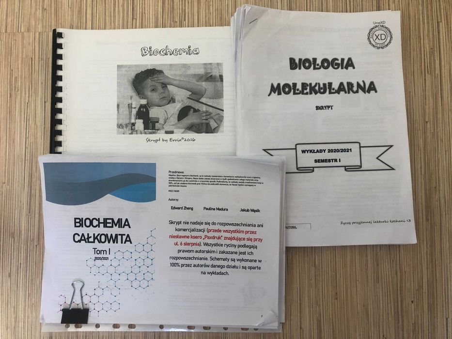 SKRYPTY UMED Łódź 2 rok lekarski