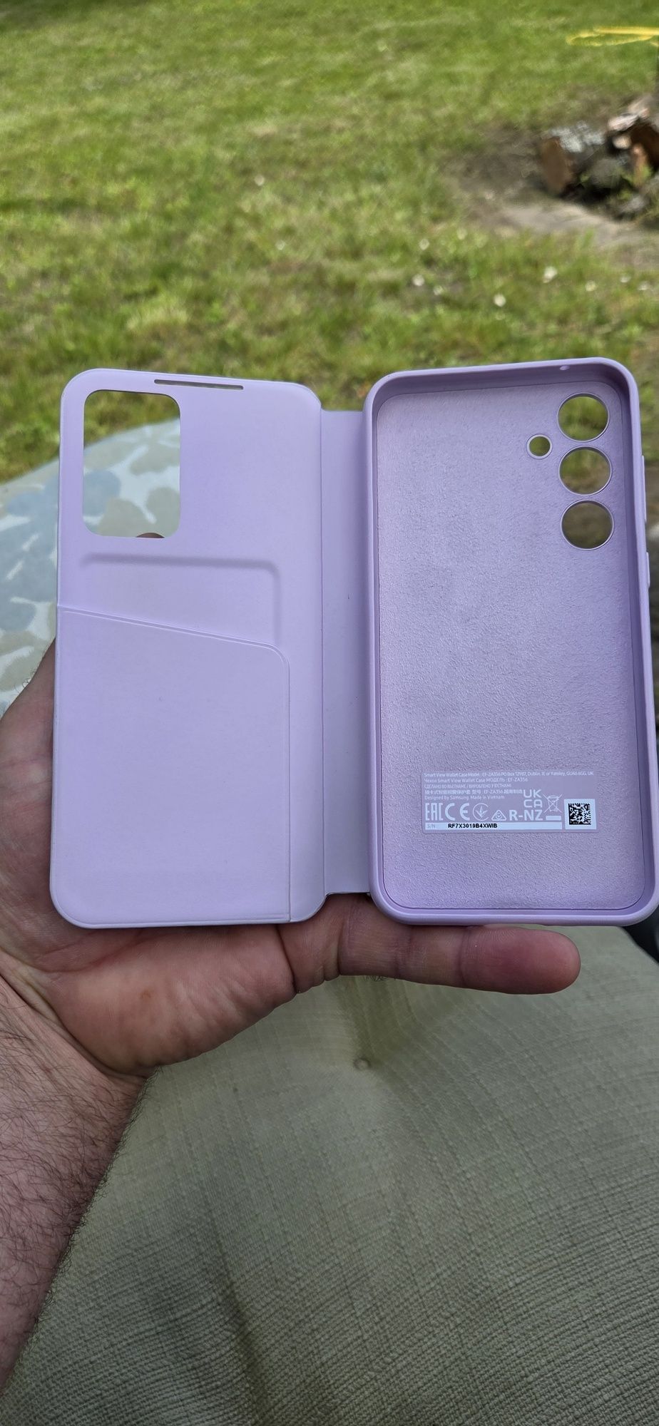 Etui samsung a35 5g smart view wallet case