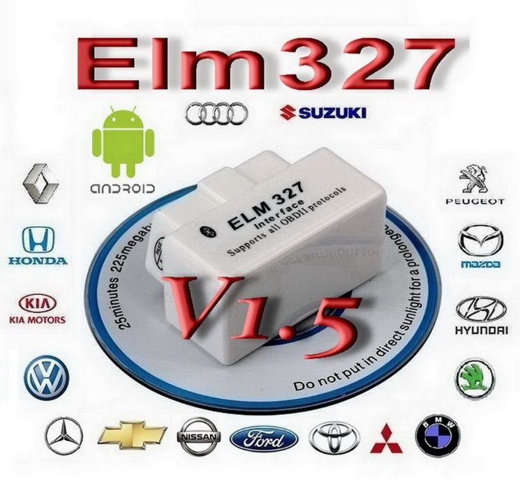 Автосканер ELM327 mini Bluetooth V1.5 ОБД2 Диагностика Авто OBD2