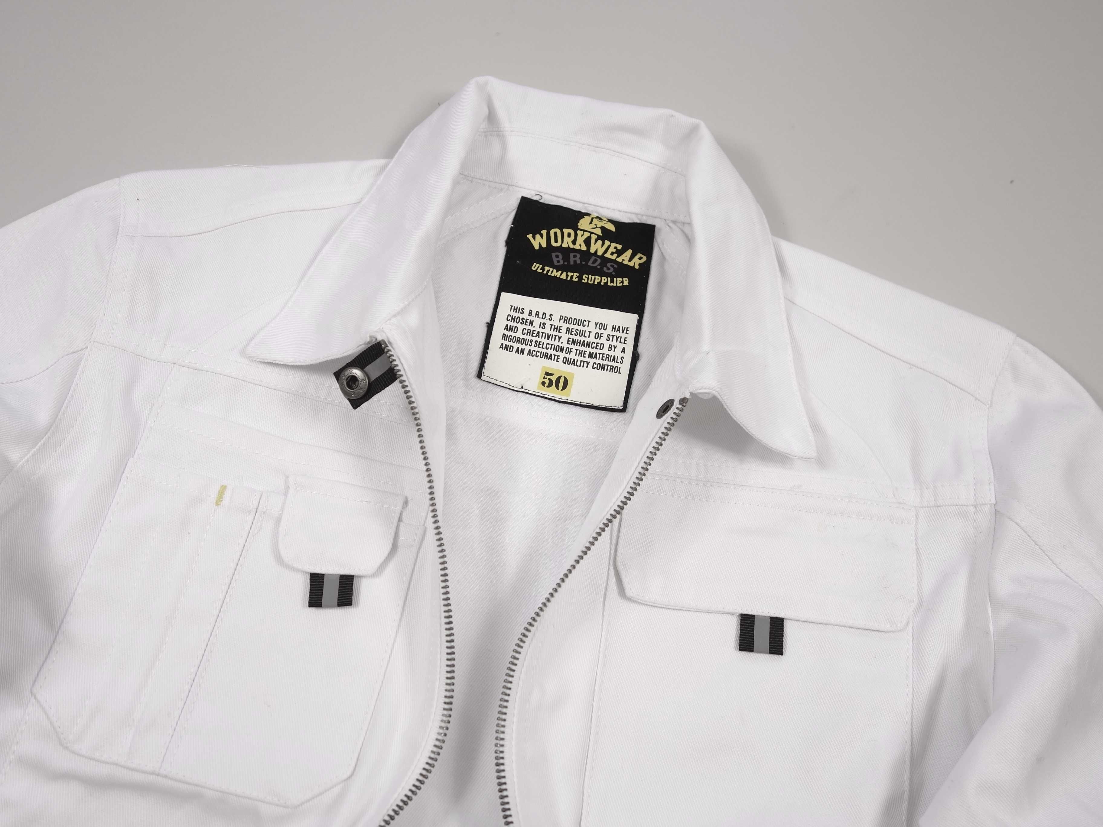 White Wear by PLANAM Kurtka robocza model Workwear World roz 50 * M/L
