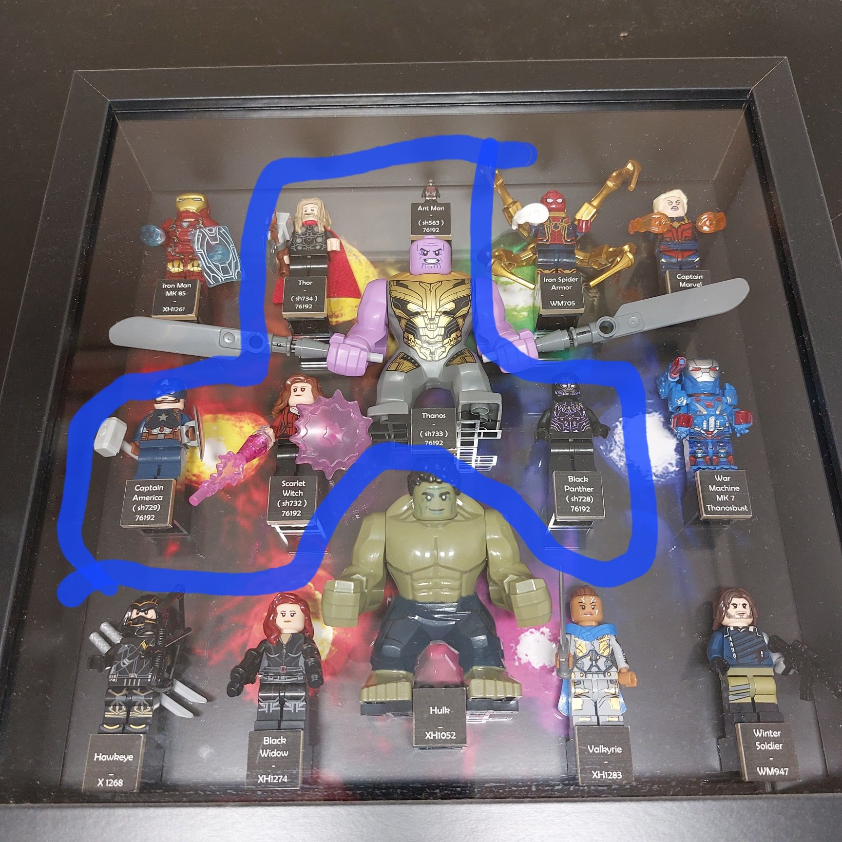 Figurki Lego Marvel Endgame