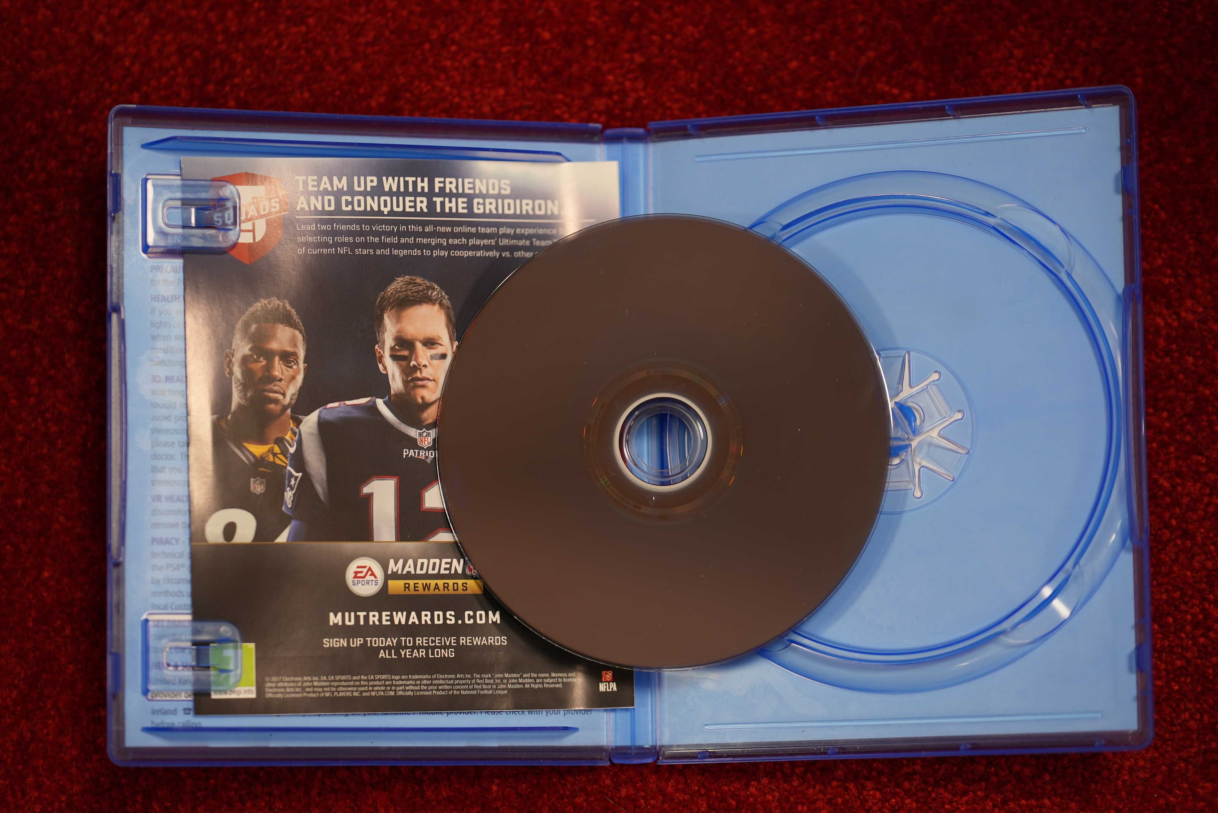 Madden NFL 18 gra na PS4 Gry PlayStation rugby futbol amerykański