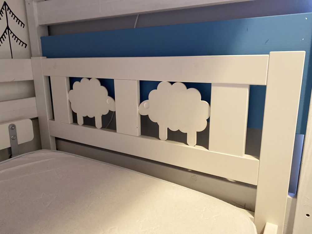 Łóżeczko dla dzieci Kritter 70x160 cm Ikea