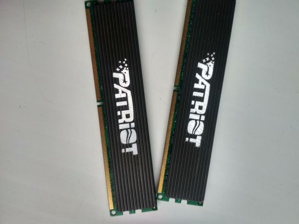 DDR2 Ram 2*1gb Patriot озу ддр2, 2 плашки по 1гб