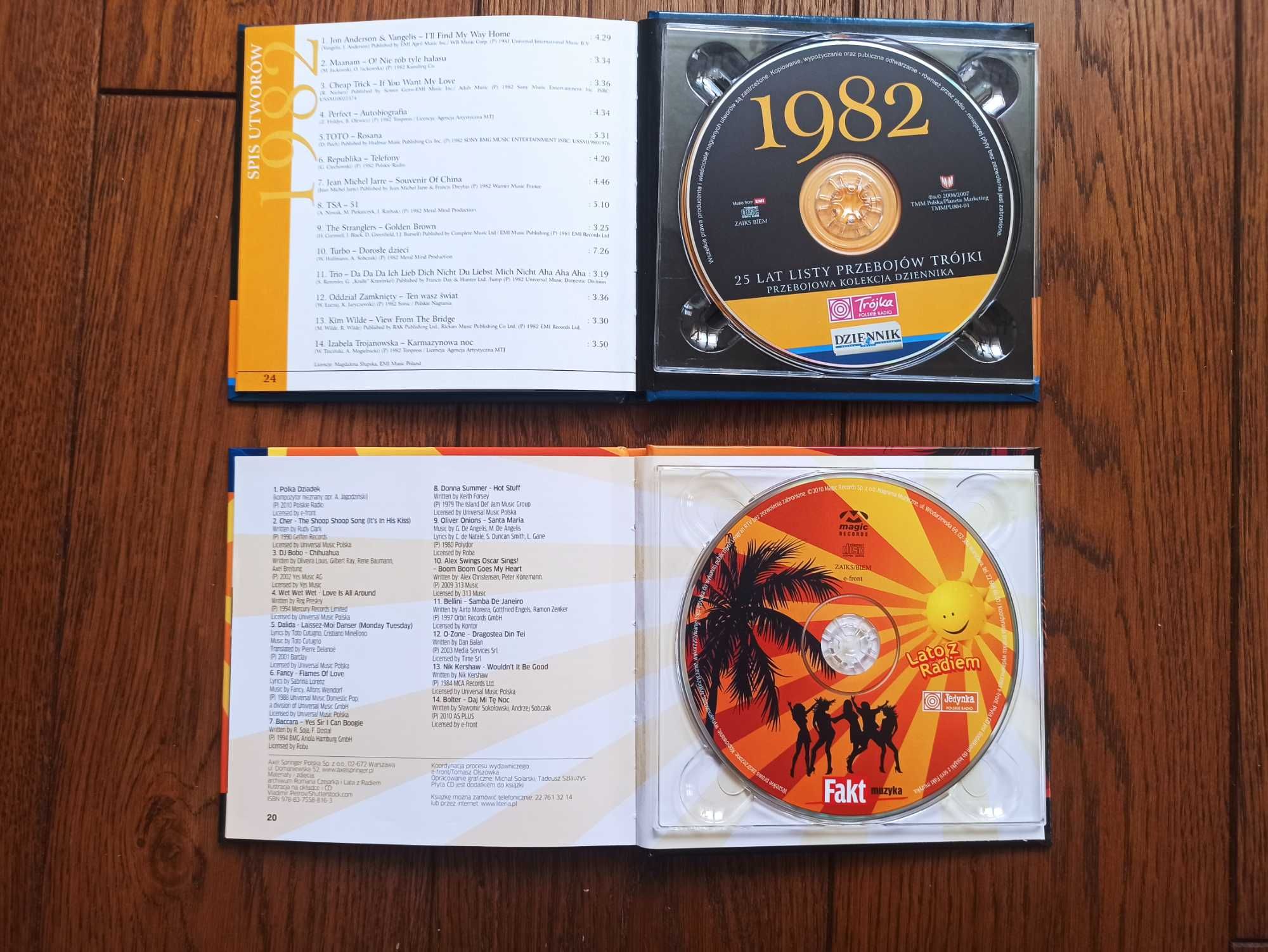 Listy przebojów Trójki i Lata z Radiem - 2 CD