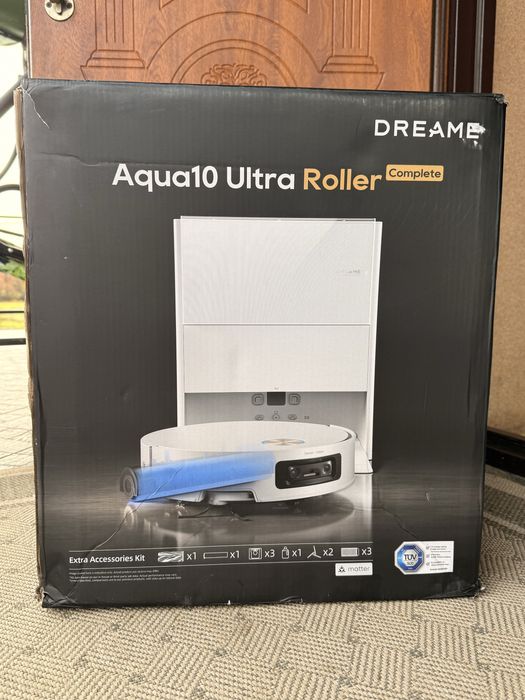 Робот пилосос Dreame Aqua 10 Ultra Roller Complete White