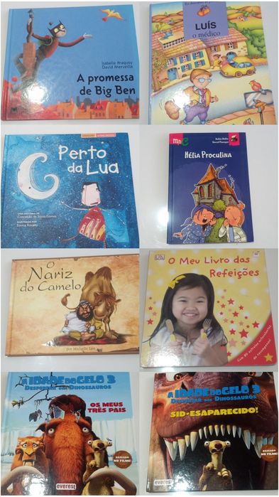 Vários livros infantis novos