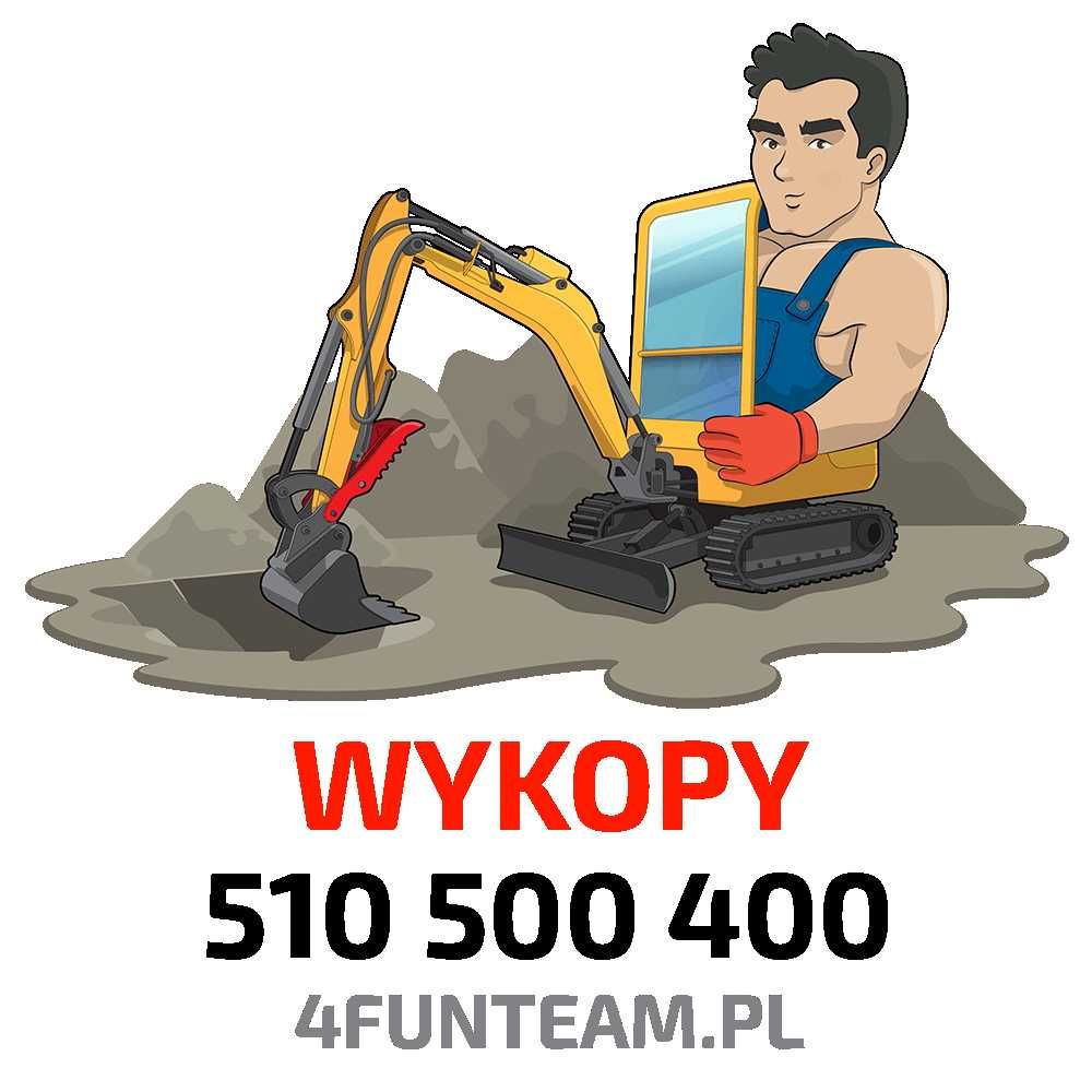 Piaseczno,Raszyn koparka kołowa, mikro koparka, wywrotki roboty ziemne