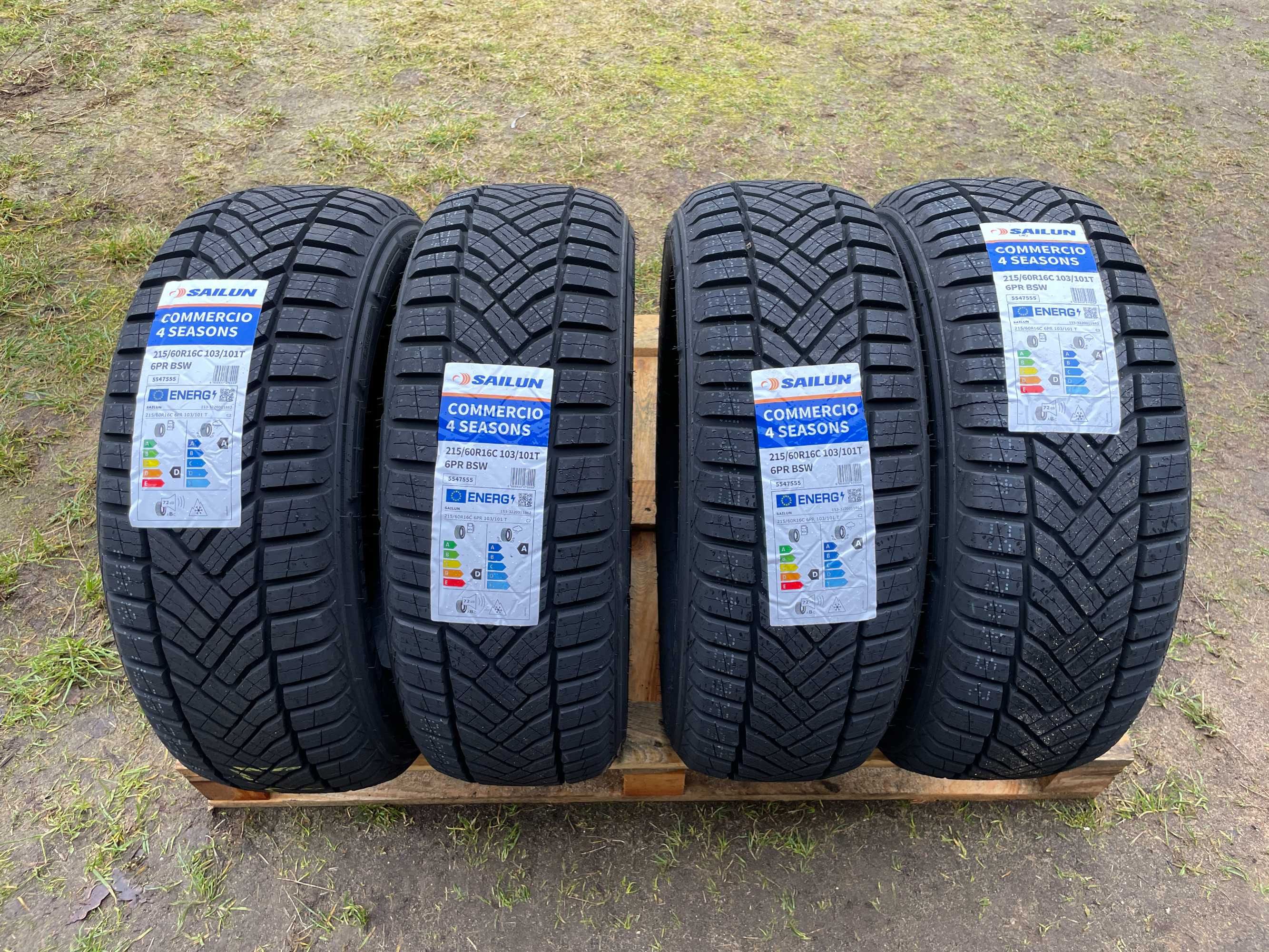 Okazja opony całoroczne 215/60R16C 103/101T SAILUN COMMERCIO 4SEASONS