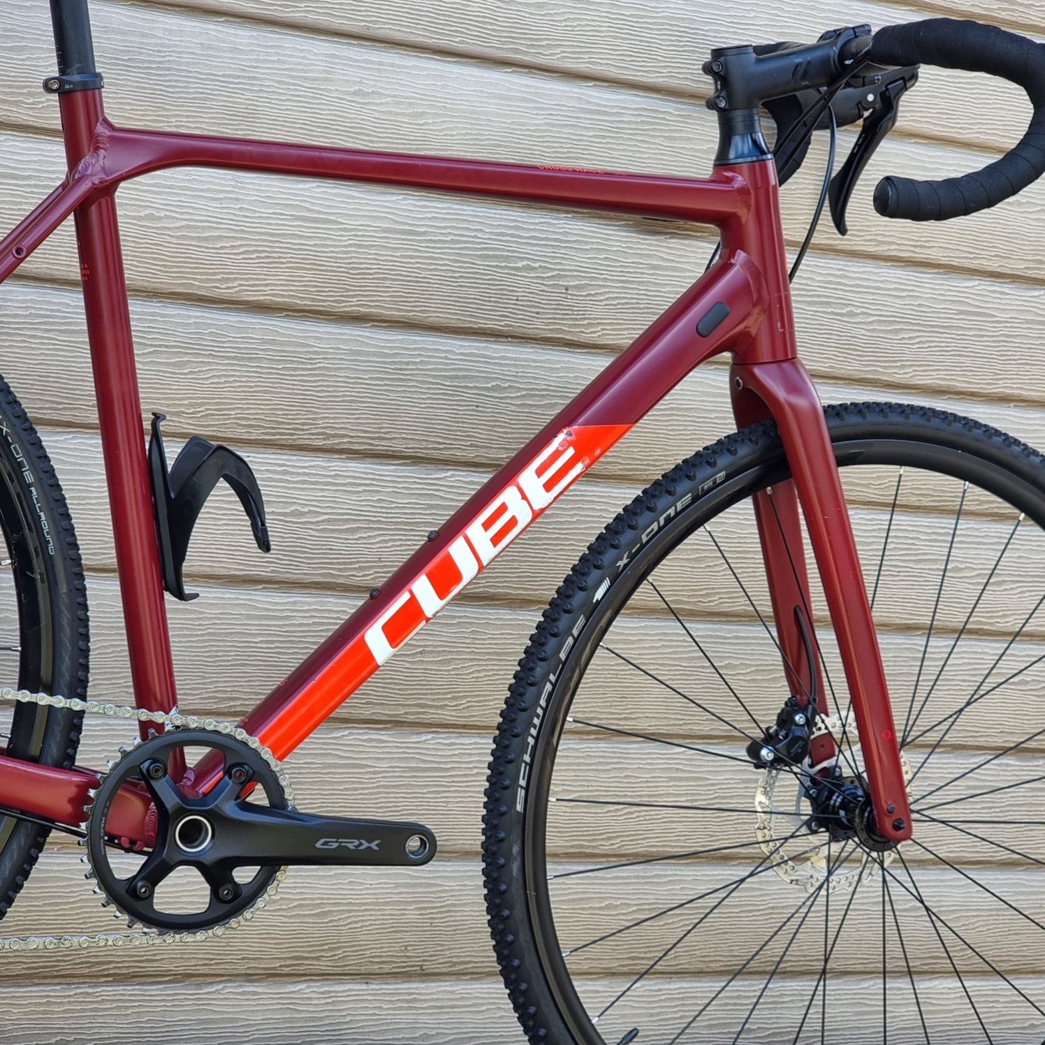 Вилка CARBON Shimano GRX 1X11 Проми Disc Гідра 
28 CUBE CROSS RACE SL
