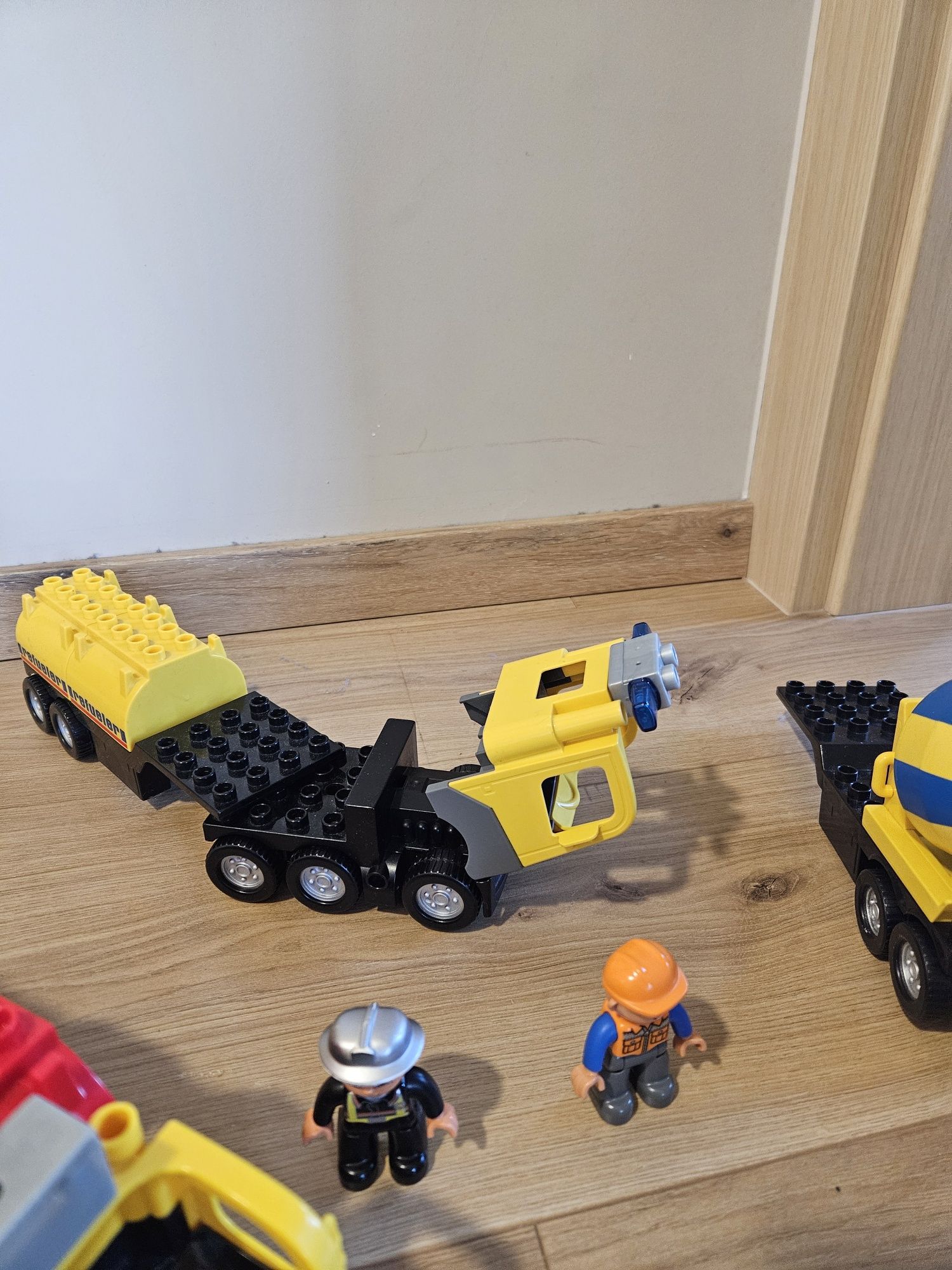 Lego DUPLO ciężarówka Tir straż zestaw 2 Tir 3 przyczepy