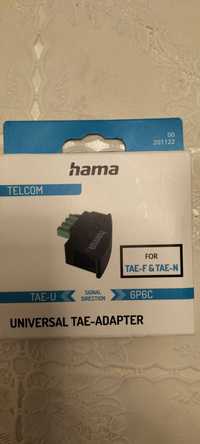 Hama adapter, wtyczka TAE-U - złącze modułowe 6p6c