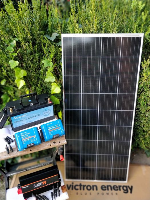 Kit de Energia Solar Victron 185 W com Controlador MPPT