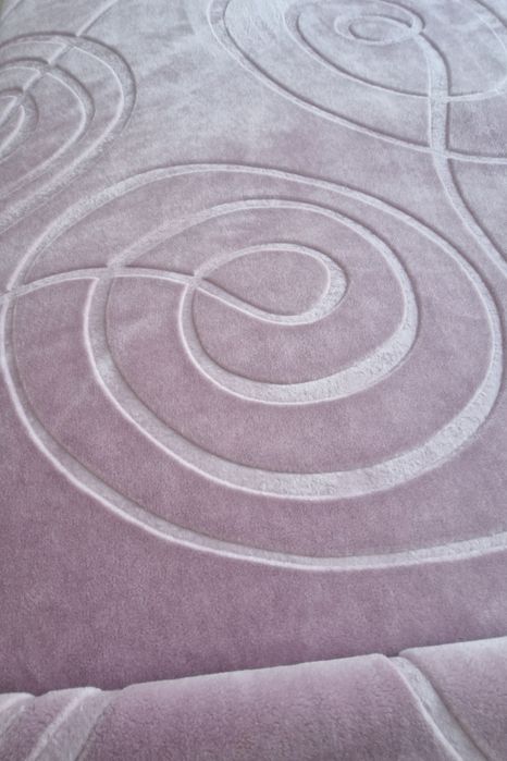 Koc 160x240 cm fioletowy