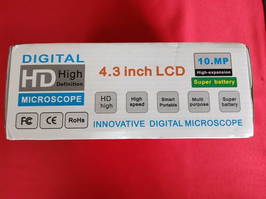 Mikroskop Cyfrowy LCD HD 4.3" 10MP 1-1000X G1000