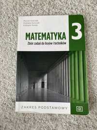 matematyka 3 zbiór zadań zakres podstawowy pazdro