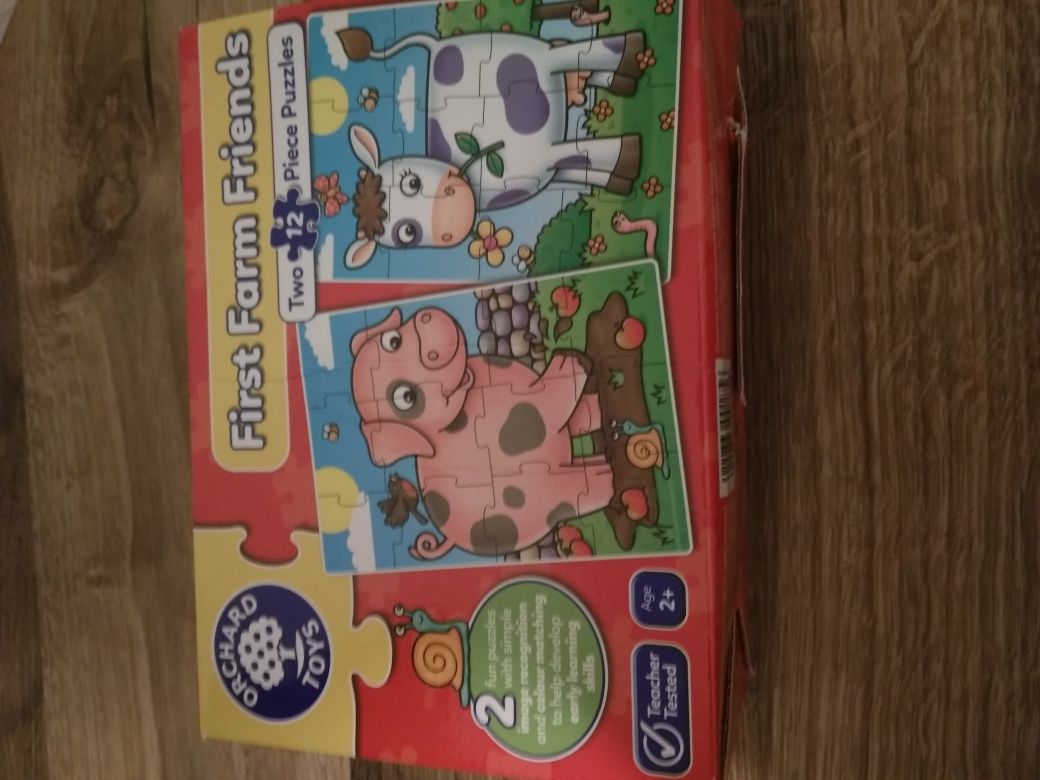 Puzzle dla 2 latka