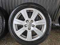 Sprzedam Alufelgi Audi 5x112 4sz z Oponami 8mm.