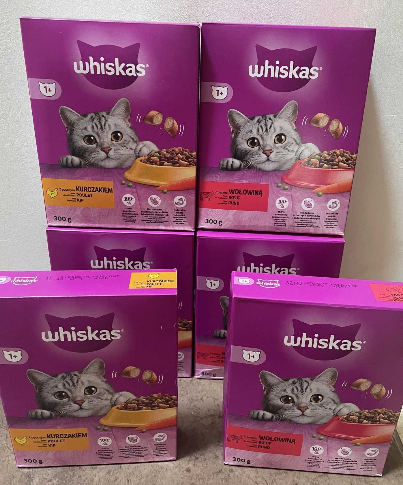 Duży zestaw karmy Whiskas puszki,saszetki,sucha,smaczki