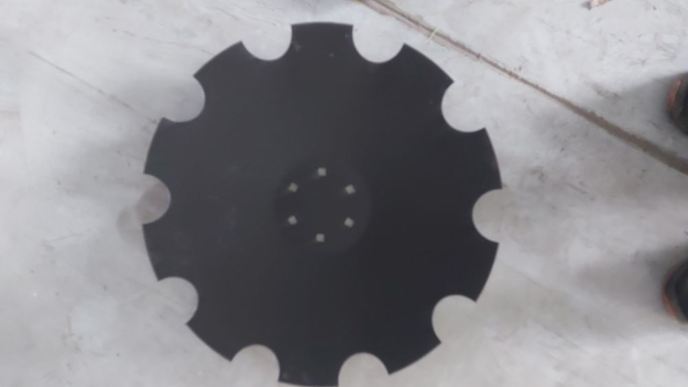 Kuhn Optimer Talerz uzębiony 510mm 6otw rozstaw 100mm STAL BOROWA