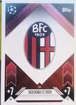 Karta kolekcjonerska Topps Match Attax klubowa logo Bologna FC nr 334