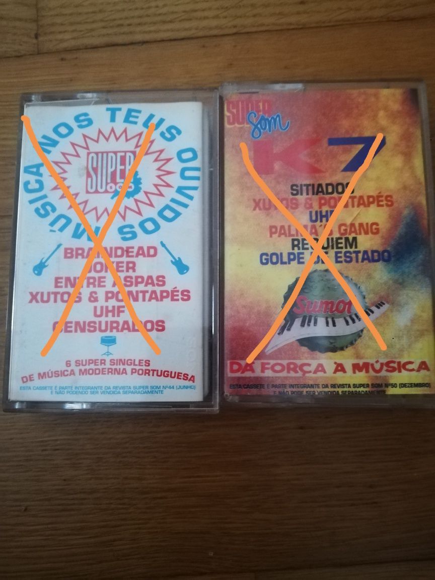 Cassetes, k7, tapes