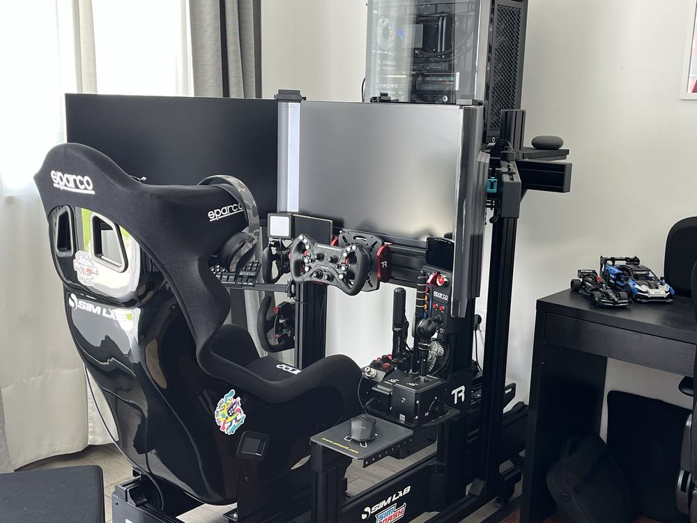 Simulador fanatec simagic simracing