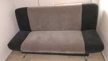 Sofa / Wersalka szara dwuosobowa