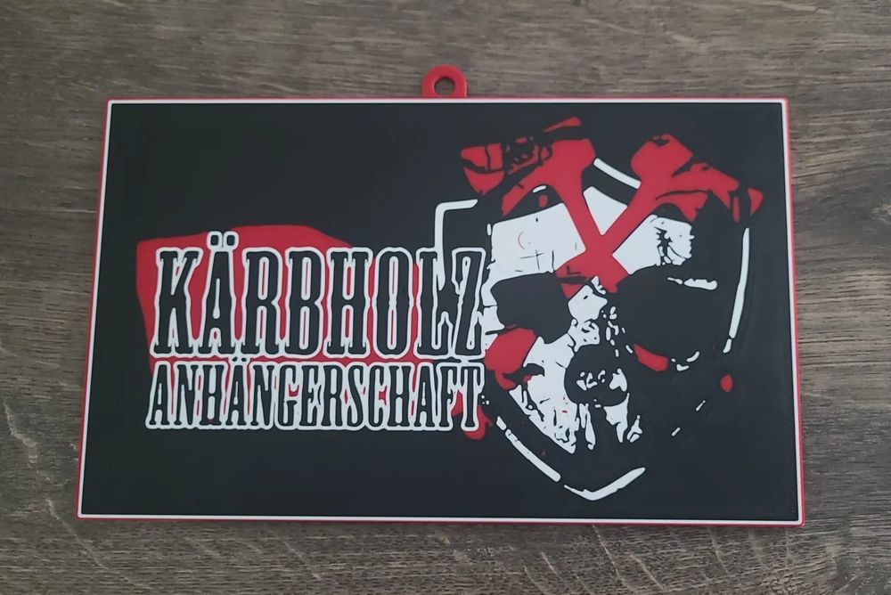 Placa Decorativa para Fã da banda Kärbholz