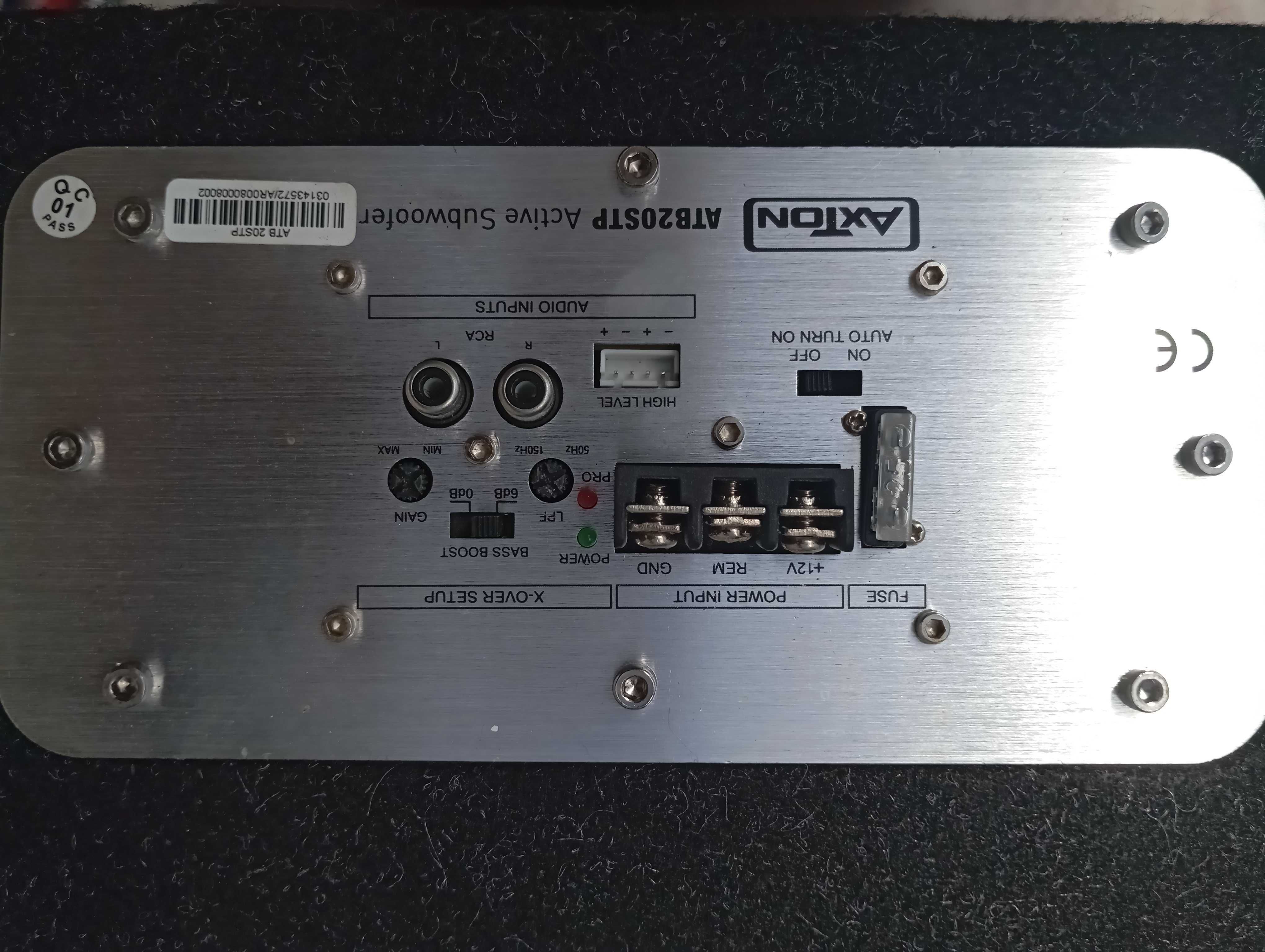 Sprzedam subwoofer Axton 100 watów na koło zapasowe
