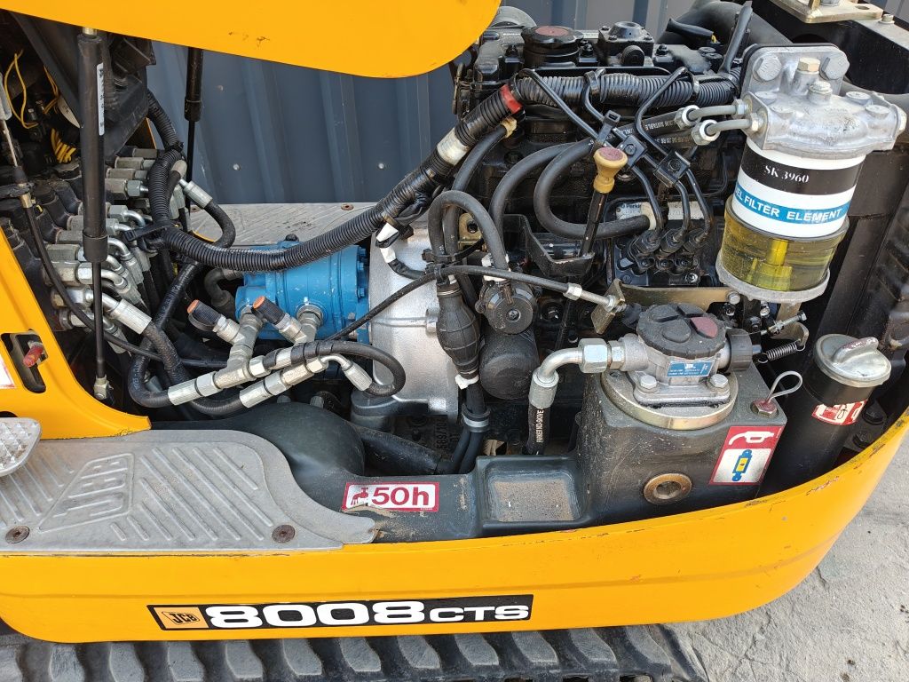 JCB 8008 minikoparka 1t 2014r