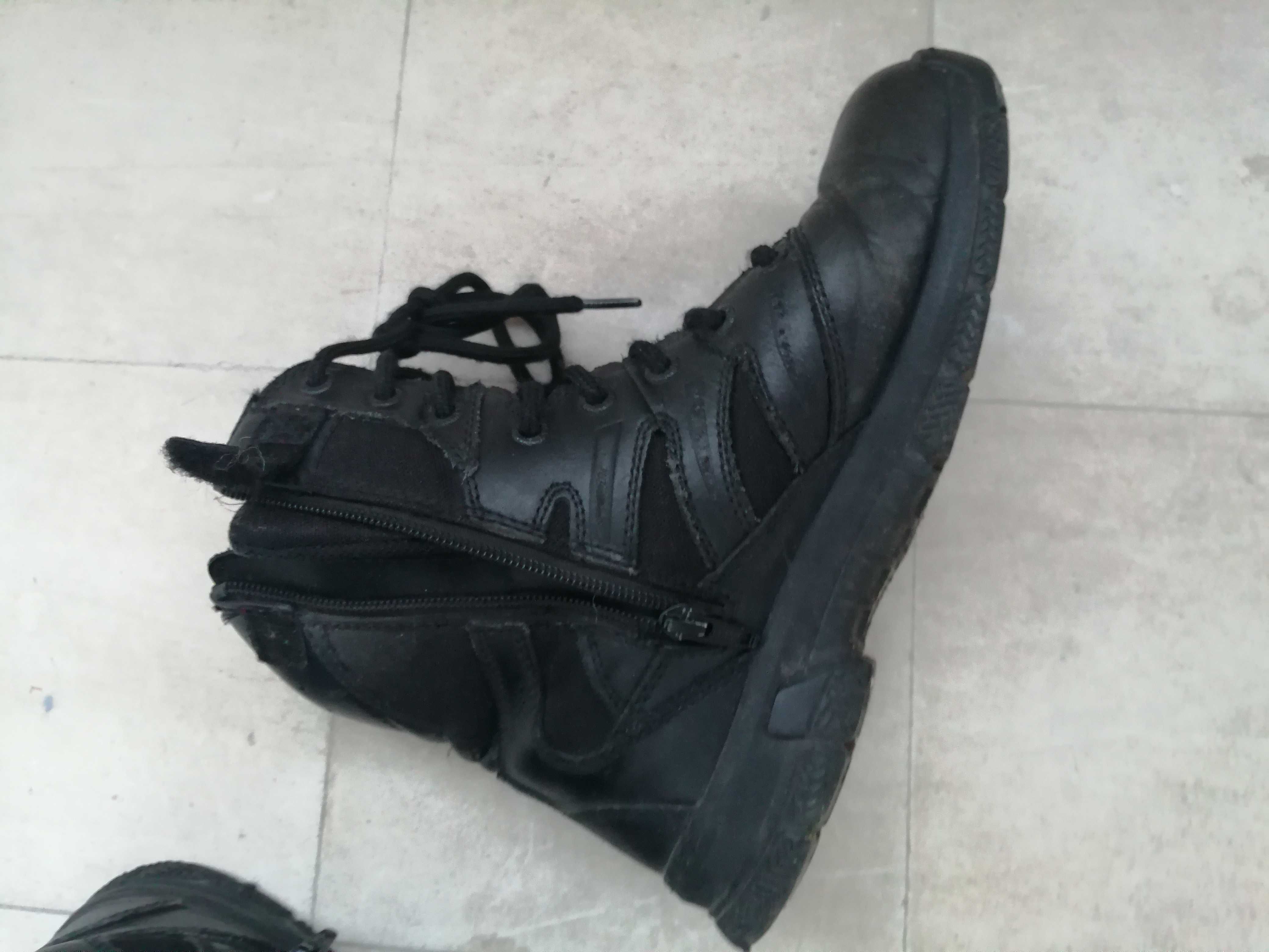 Botas SWAT pretas nr 38