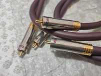 RealCable coaxial interconect 2x1m audioquest van den hul furutech