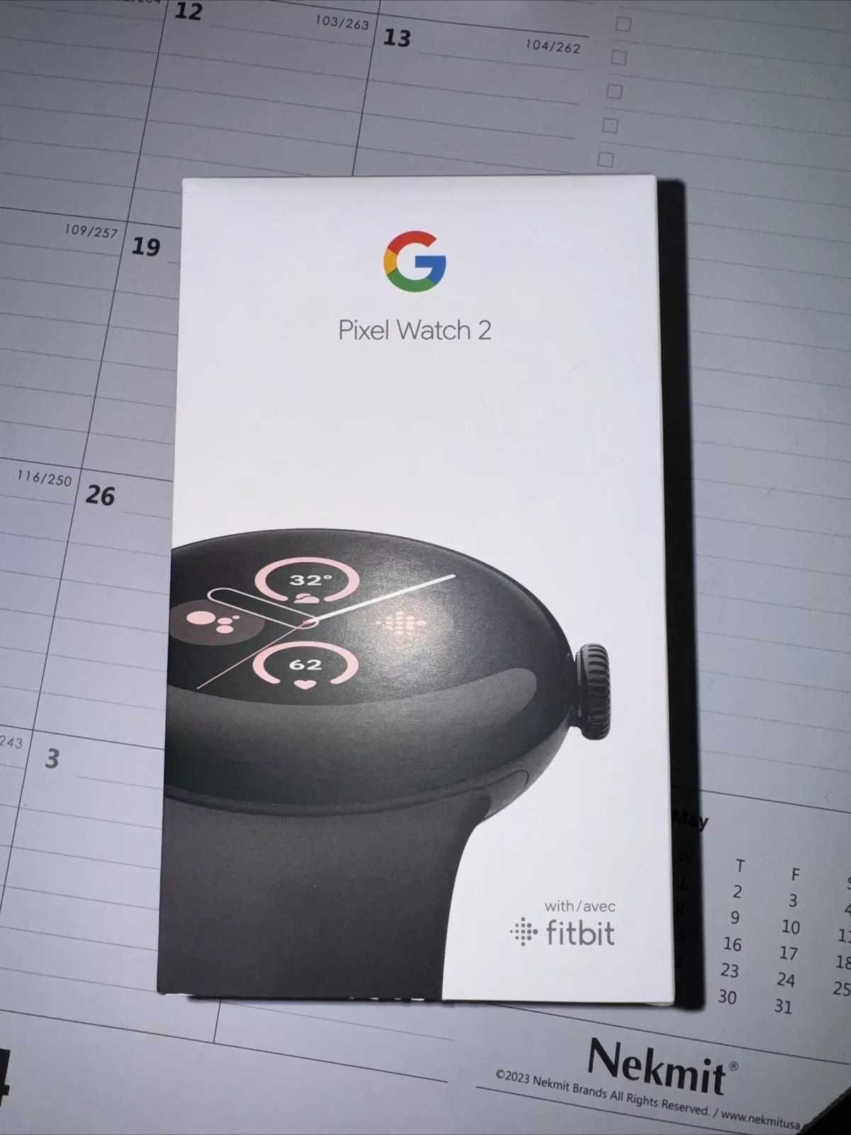 Смарт-годинник Google Pixel Watch 2 Matte Black / Obsidian НОВИЙ ЗАПАК