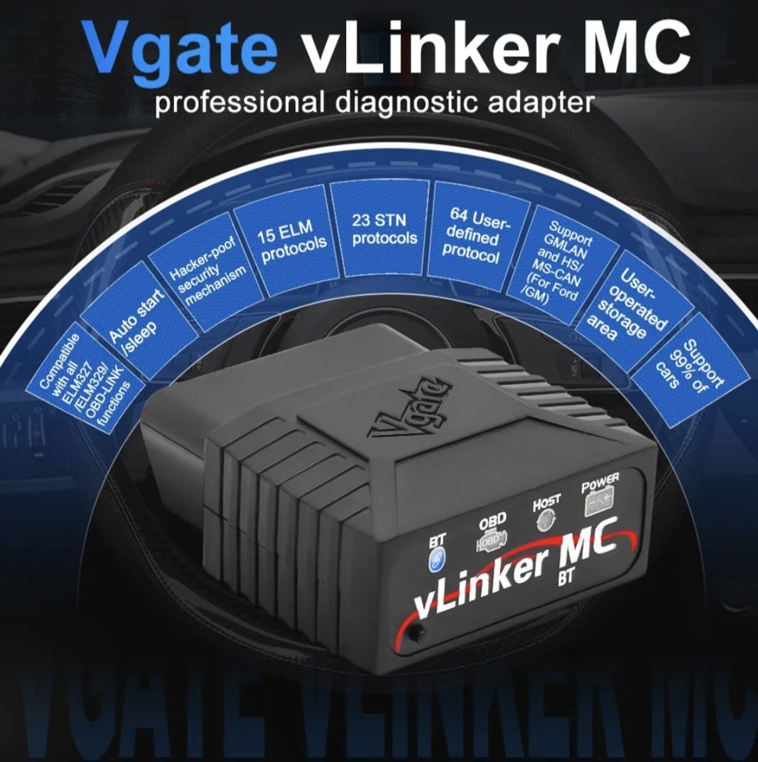 Veepeak e Vlinker MC obd2 para Bimmer Code