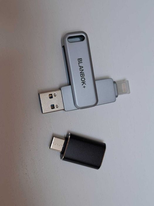 Pendrive BLANBOK+ iPhone Pamięć USB 120GB
